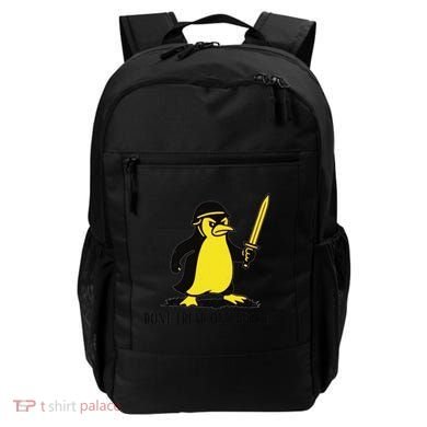 Dont Tread On Penguins Backpack
