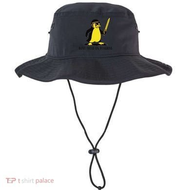 Dont Tread On Penguins Bucket Hat