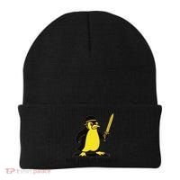 Dont Tread On Penguins Beanie thumb 0