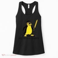 Dont Tread On Penguins Women's Tank Top thumb 0