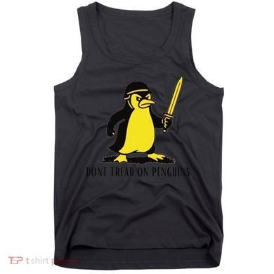 Dont Tread On Penguins Tank Top