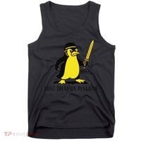 Dont Tread On Penguins Tank Top thumb 0