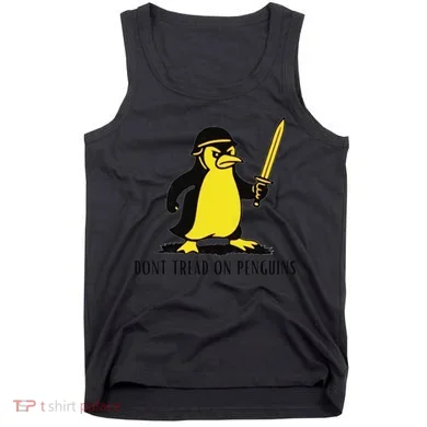 Dont Tread On Penguins Tank Top
