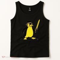 Dont Tread On Penguins Tank Top thumb 2