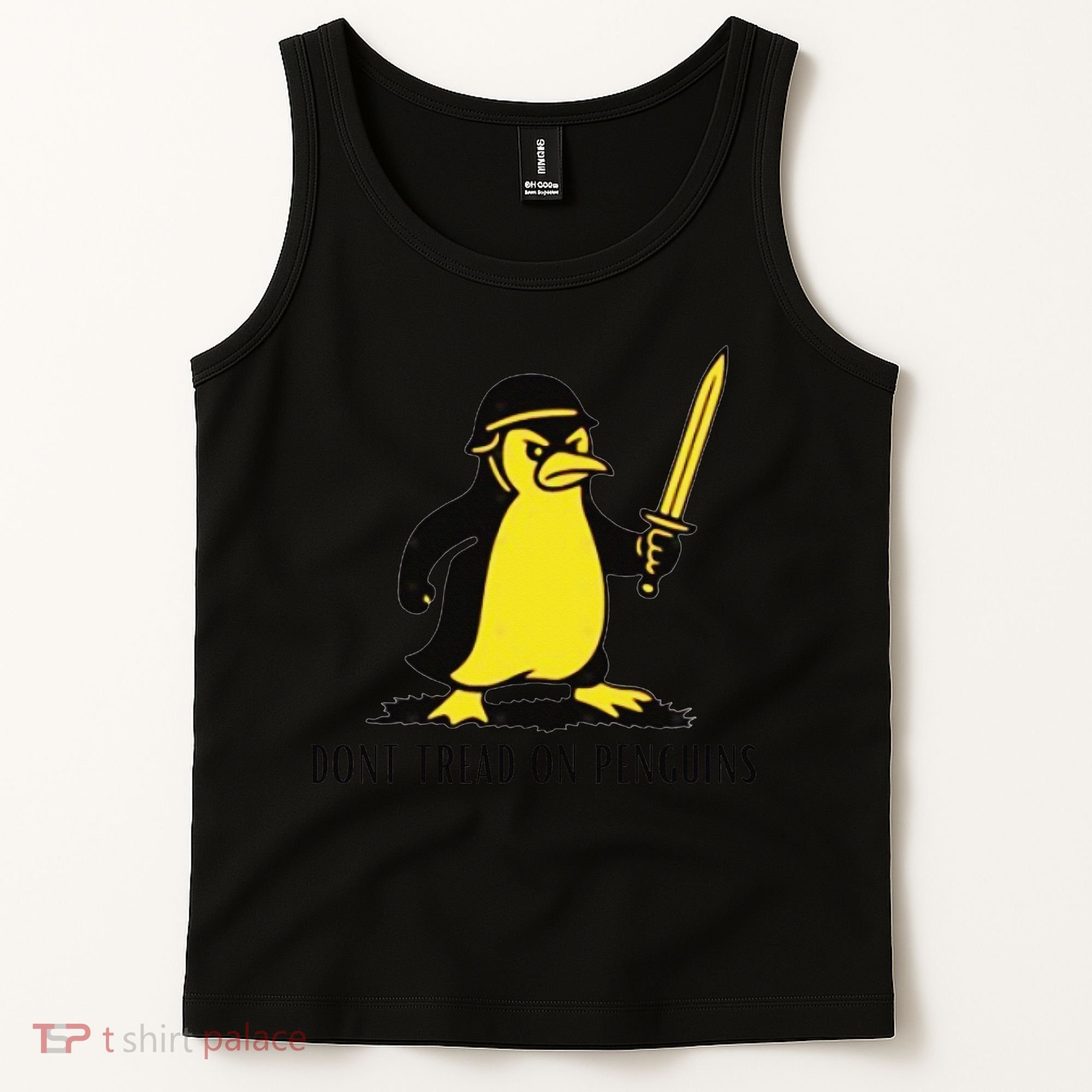 Dont Tread On Penguins Tank Top