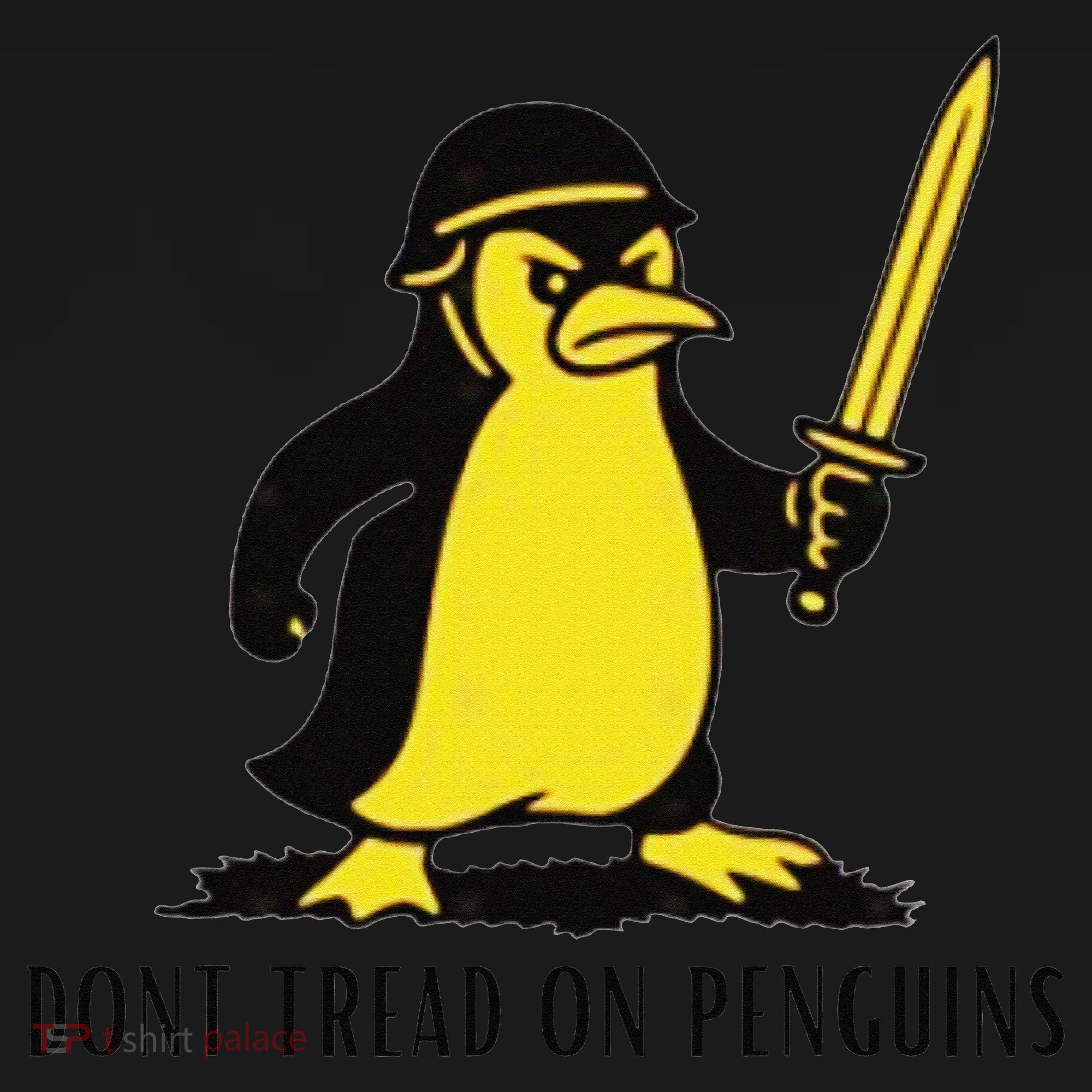 Dont Tread On Penguins Tank Top