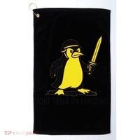 Dont Tread On Penguins Golf Towel thumb 0