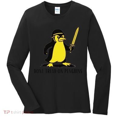 Dont Tread On Penguins Women's Long Sleeve Shirt