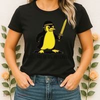 Dont Tread On Penguins Women's T-Shirt thumb 2