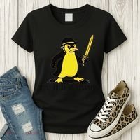 Dont Tread On Penguins Women's T-Shirt thumb 3