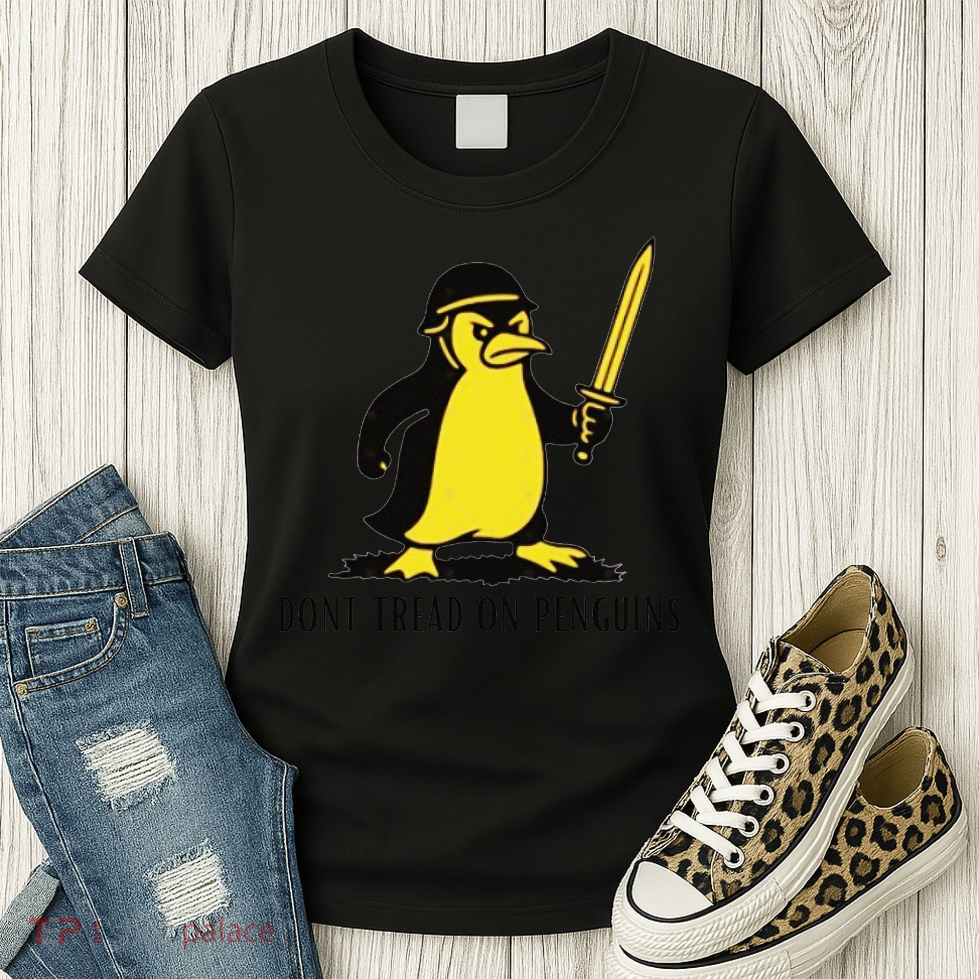 Dont Tread On Penguins Women's T-Shirt