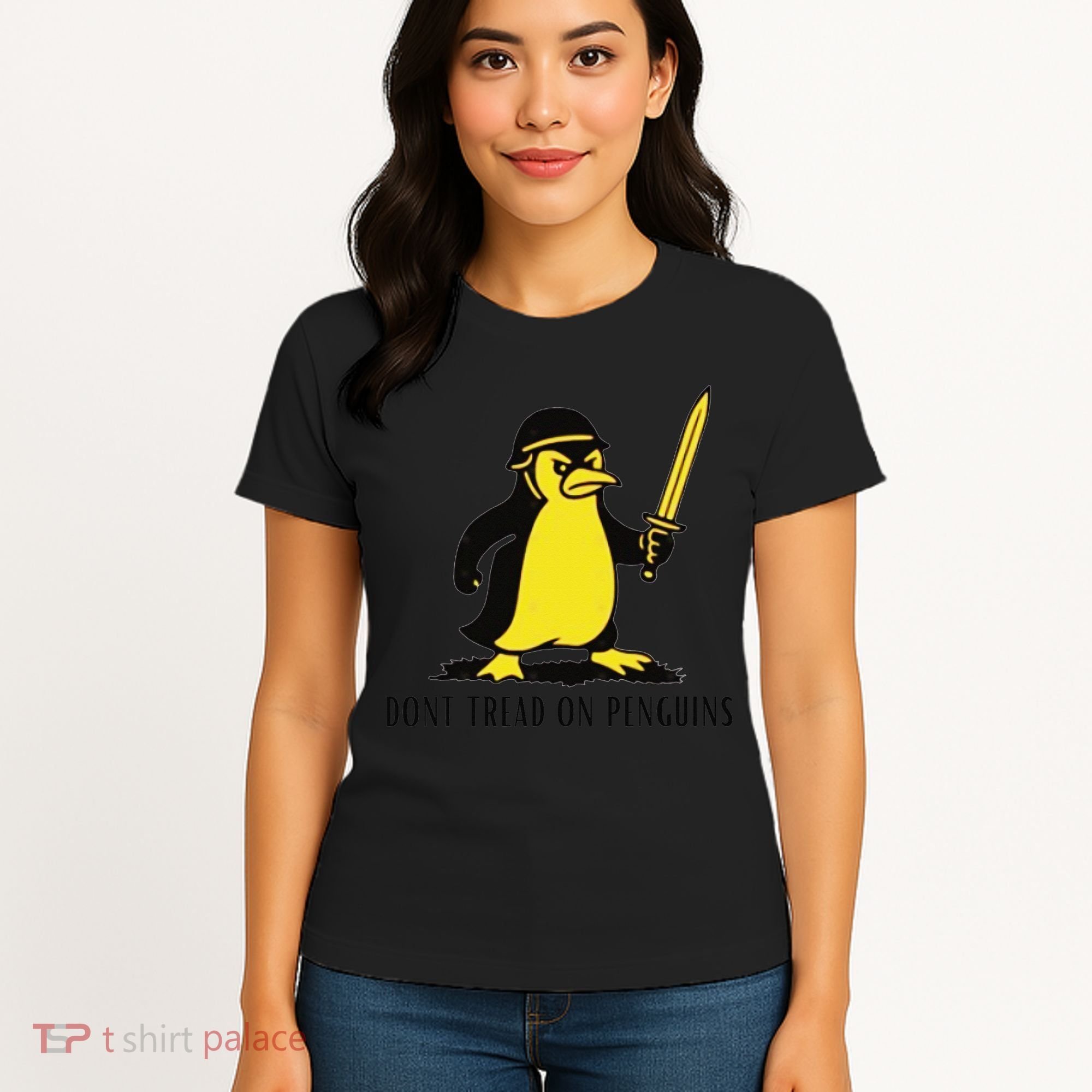 Dont Tread On Penguins Women's T-Shirt