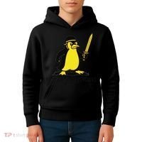 Dont Tread On Penguins Kids Hoodie thumb 4
