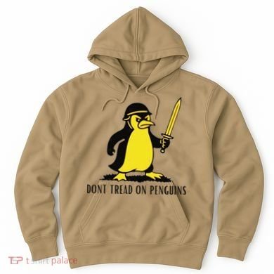 Dont Tread On Penguins Hoodie
