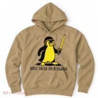 Dont Tread On Penguins Hoodie thumb 0