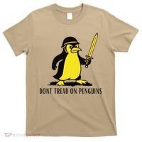 Dont Tread On Penguins T-Shirt thumb 0