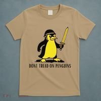 Dont Tread On Penguins T-Shirt thumb 5