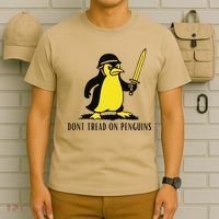 Dont Tread On Penguins T-Shirt thumb 6