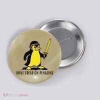 Dont Tread On Penguins Button thumb 0
