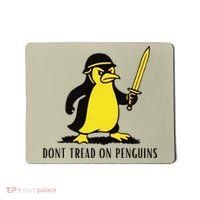 Dont Tread On Penguins Mousepad thumb 0
