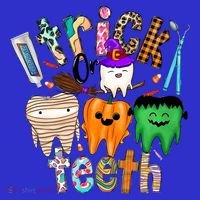 Dentist Trick Or Teeth Halloween Monster Dental Life Western Gift Hoodie thumb 2