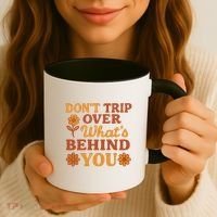Don't Trip Over What's Behind You Coffee Mug thumb 3