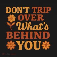Don't Trip Over What's Behind You Kids Hoodie thumb 5