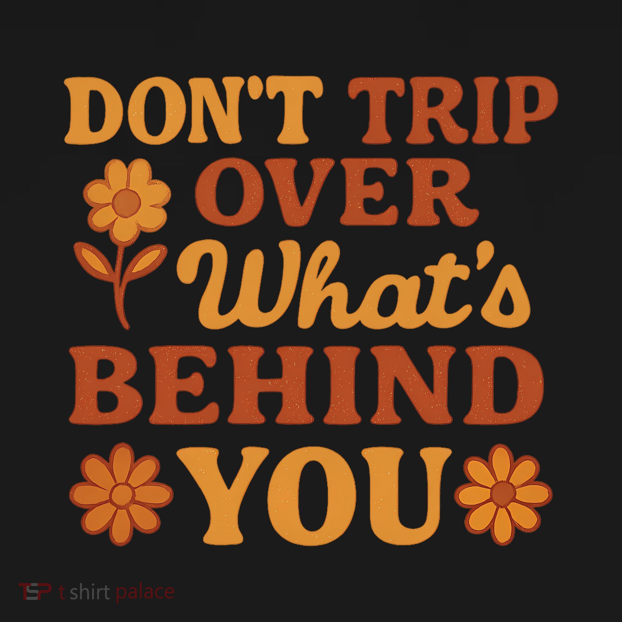 Don't Trip Over What's Behind You Kids Hoodie