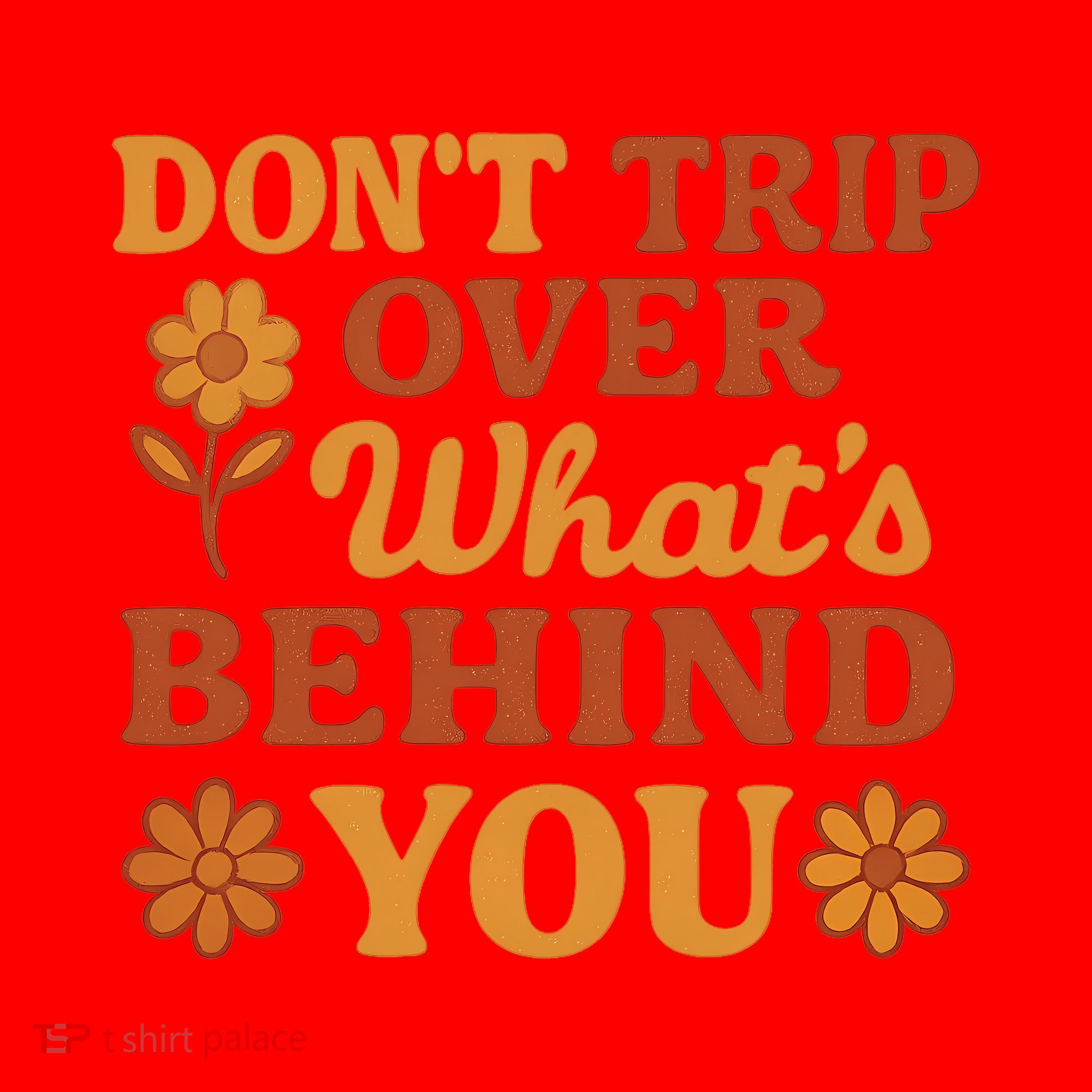 Don't Trip Over What's Behind You Santa Hat
