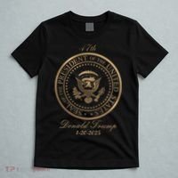 Donald Trump Official Gold Seal 47th President T-Shirt thumb 5