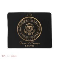 Donald Trump Official Gold Seal 47th President Mousepad thumb 0