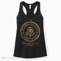 Donald Trump Official Gold Seal 47th President Women's Tank Top thumb 0
