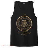 Donald Trump Official Gold Seal 47th President PosiCharge Competitor Tank thumb 0
