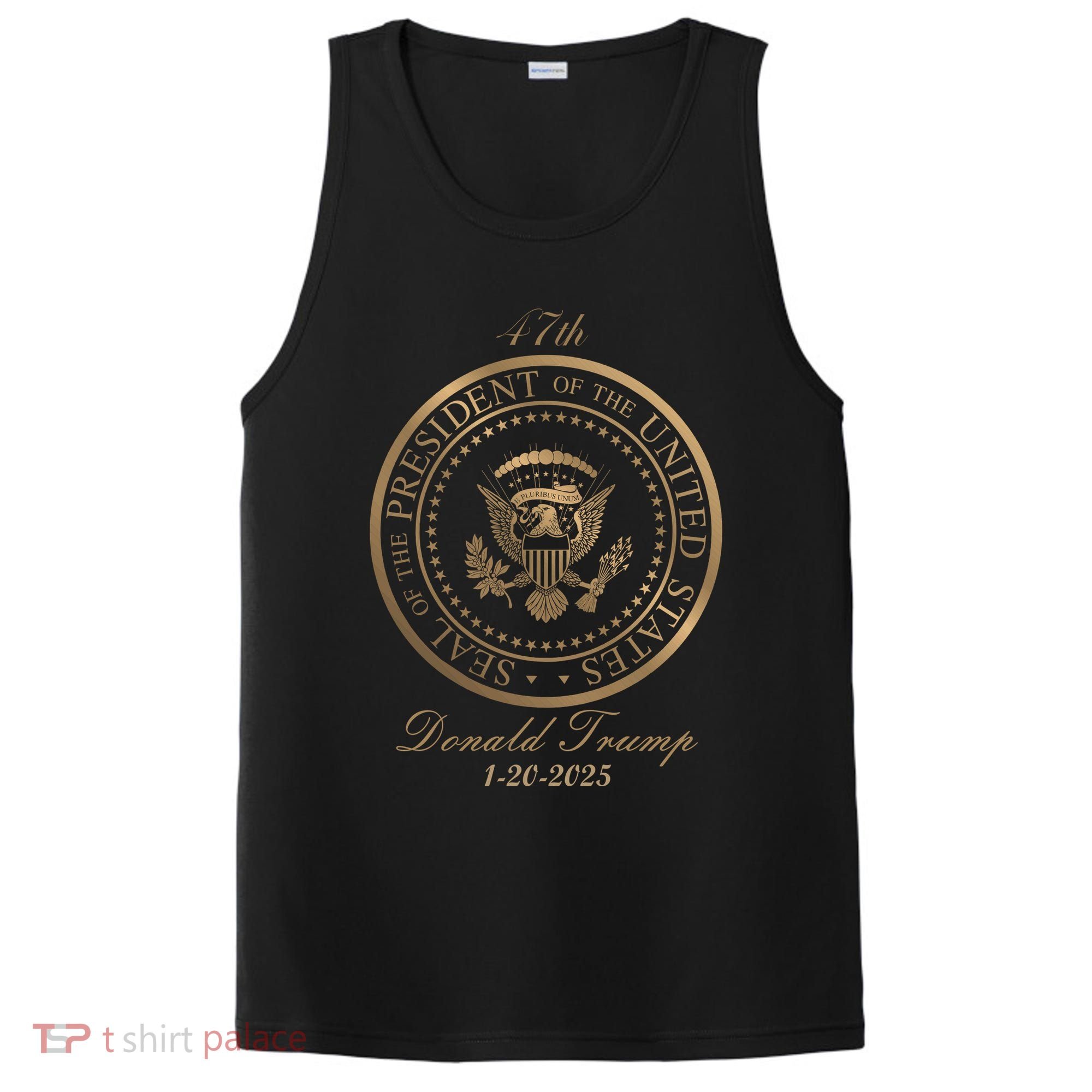 Donald Trump Official Gold Seal 47th President PosiCharge Competitor Tank