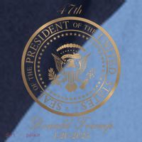 Donald Trump Official Gold Seal 47th President Raglan Baseball Sleeve Shirt thumb 2