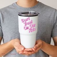 Dont Tread On Our Kids Tumbler thumb 2