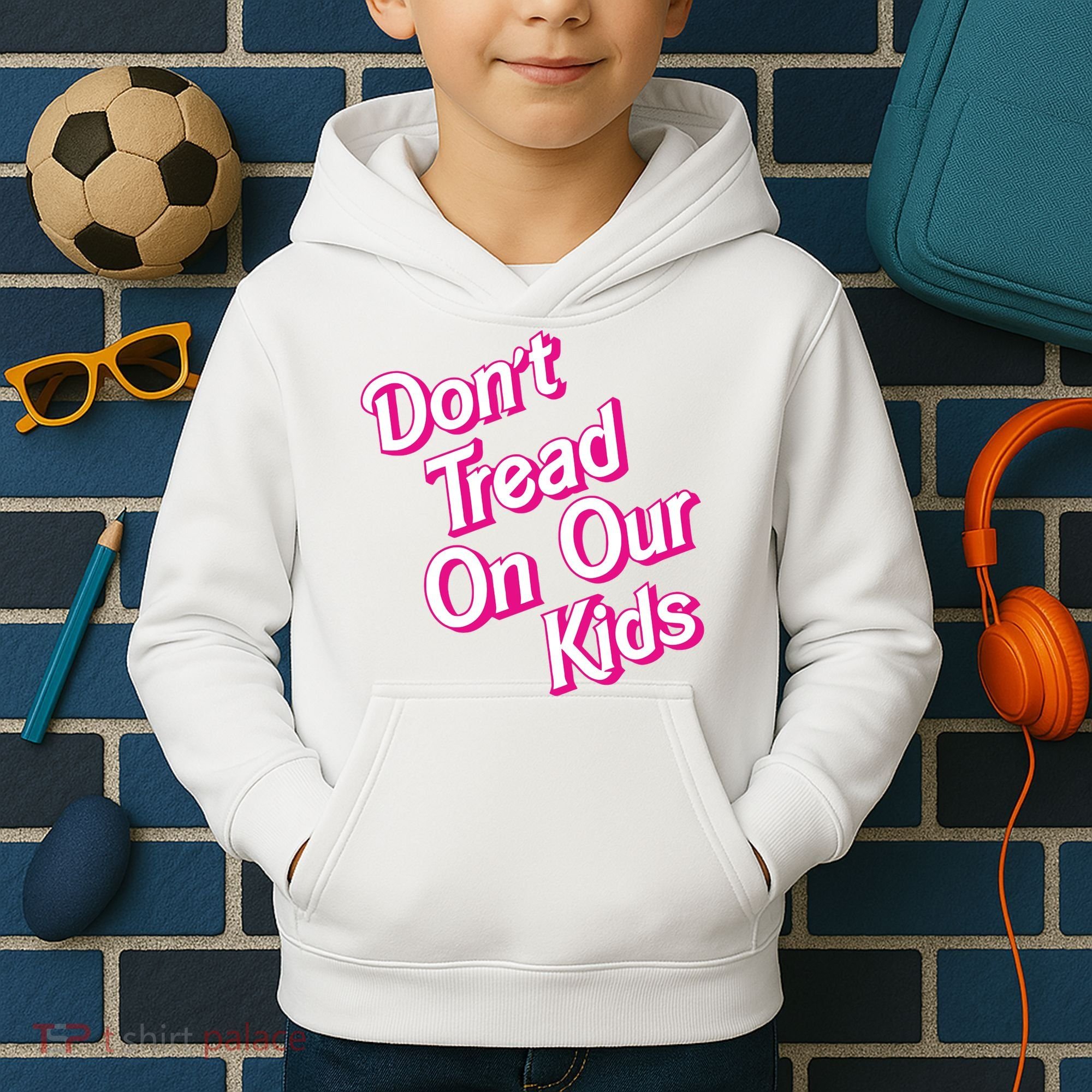 Dont Tread On Our Kids Kids Hoodie