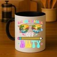 Daycare Teacher Off Duty Last Day Of School Summer Break Coffee Mug thumb 4