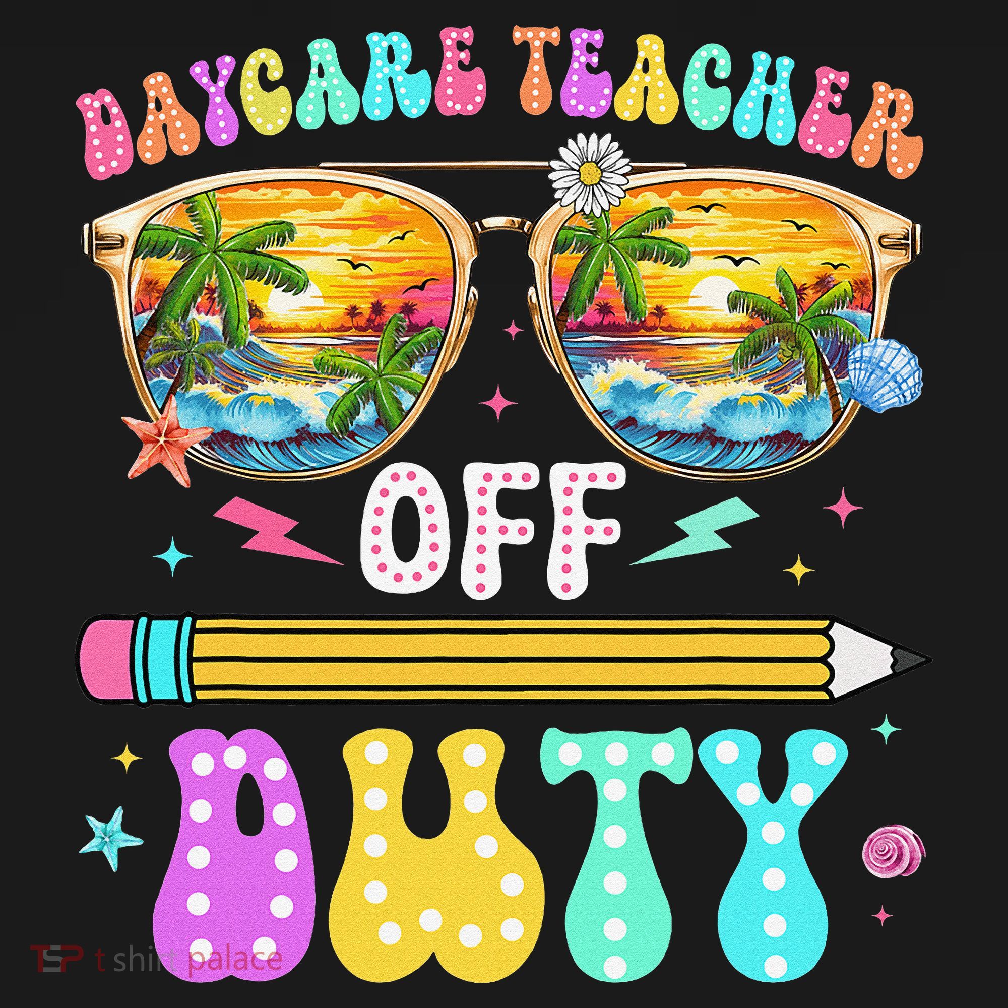 Daycare Teacher Off Duty Last Day Of School Summer Break Visor