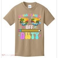 Daycare Teacher Off Duty Last Day Of School Summer Break Kids T-Shirt thumb 0