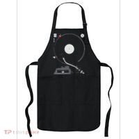 Dj Turntable Playing Vinyl Record Photo Apron thumb 0