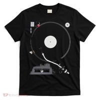 Dj Turntable Playing Vinyl Record Photo T-Shirt thumb 0