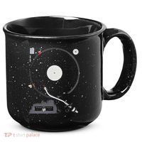Dj Turntable Playing Vinyl Record Photo 15oz Campfire Ceramic Mug thumb 0