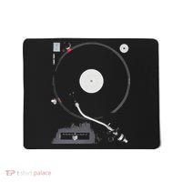Dj Turntable Playing Vinyl Record Photo Mousepad thumb 0