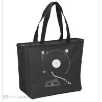 Dj Turntable Playing Vinyl Record Photo Tote Bag thumb 2