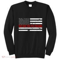 Defund The Politicians American Flag Sweatshirt thumb 0