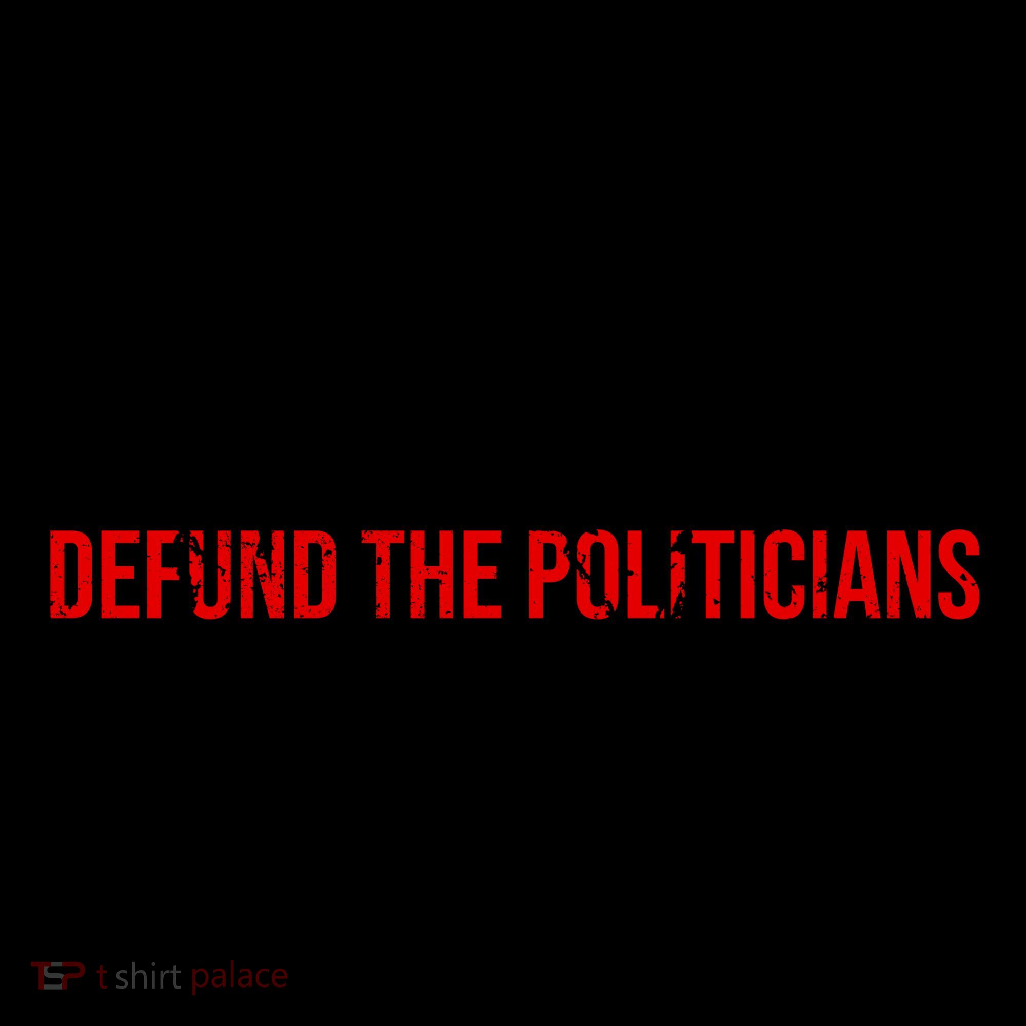 Defund The Politicians American Flag Coffee Mug
