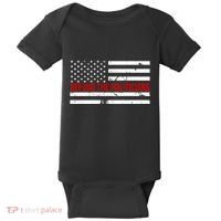 Defund The Politicians American Flag Baby Bodysuit thumb 0