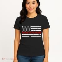 Defund The Politicians American Flag Women's T-Shirt thumb 4