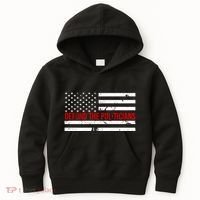 Defund The Politicians American Flag Kids Hoodie thumb 0